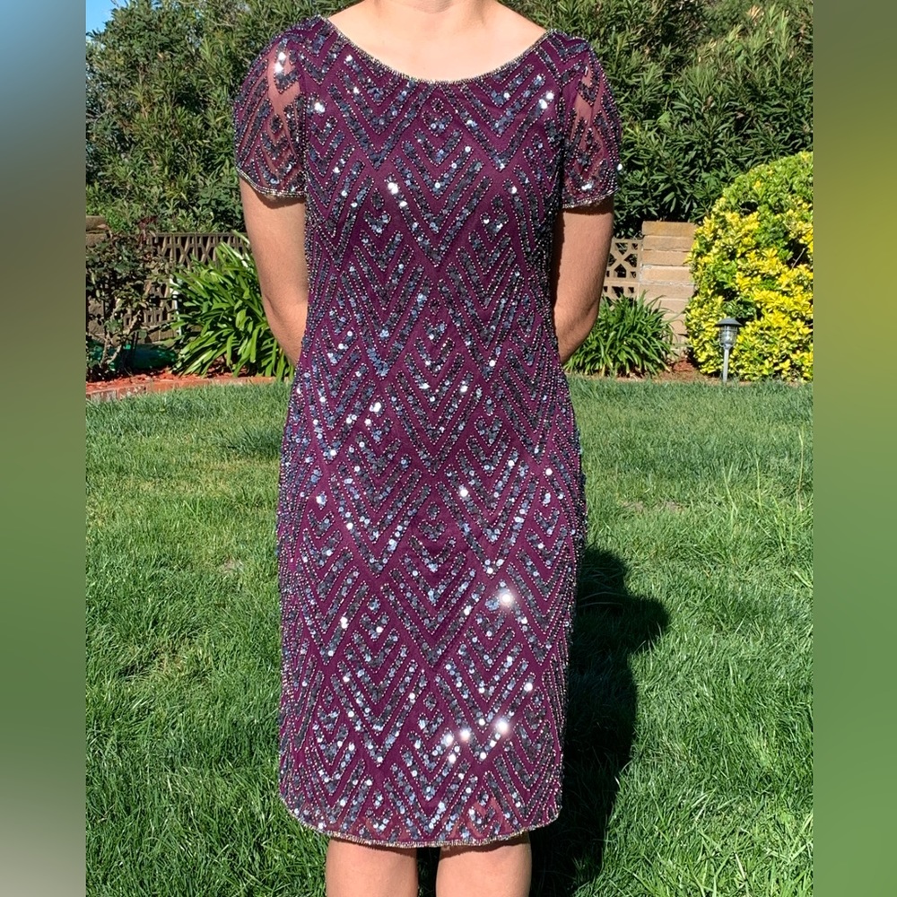 Prelude Embellished Sheath Dress